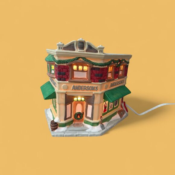 Anderson’s Department Store Bedford Falls | Lighted Christmas Village House - Picture 1 of 11